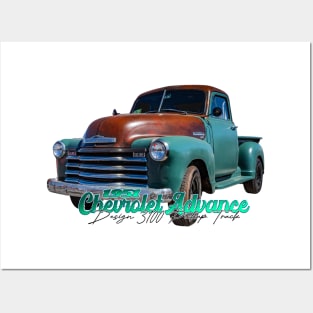 1951 Chevrolet Advance Design 3100 Pickup Truck Posters and Art